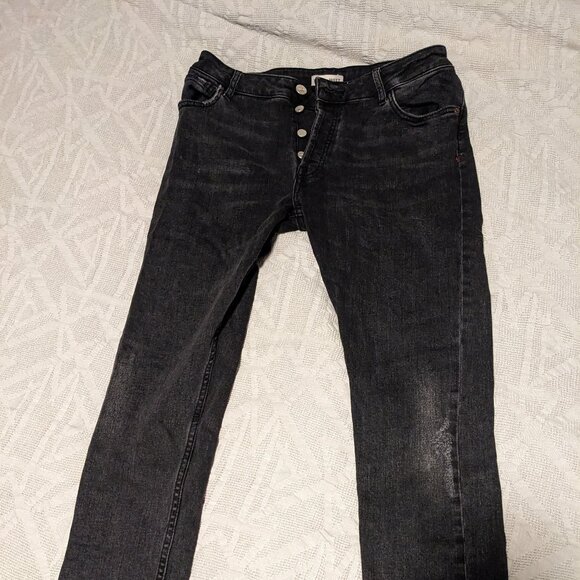 Warp + Weft High Waist CDG Black Jean (sz 29) - Picture 4 of 5